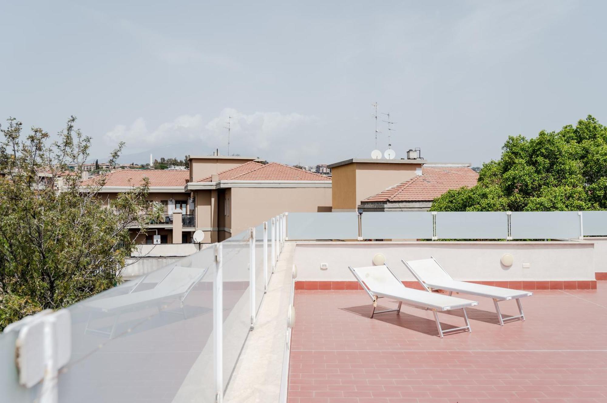 Catania Skyview Terrace: Your Urban Escape Dış mekan fotoğraf